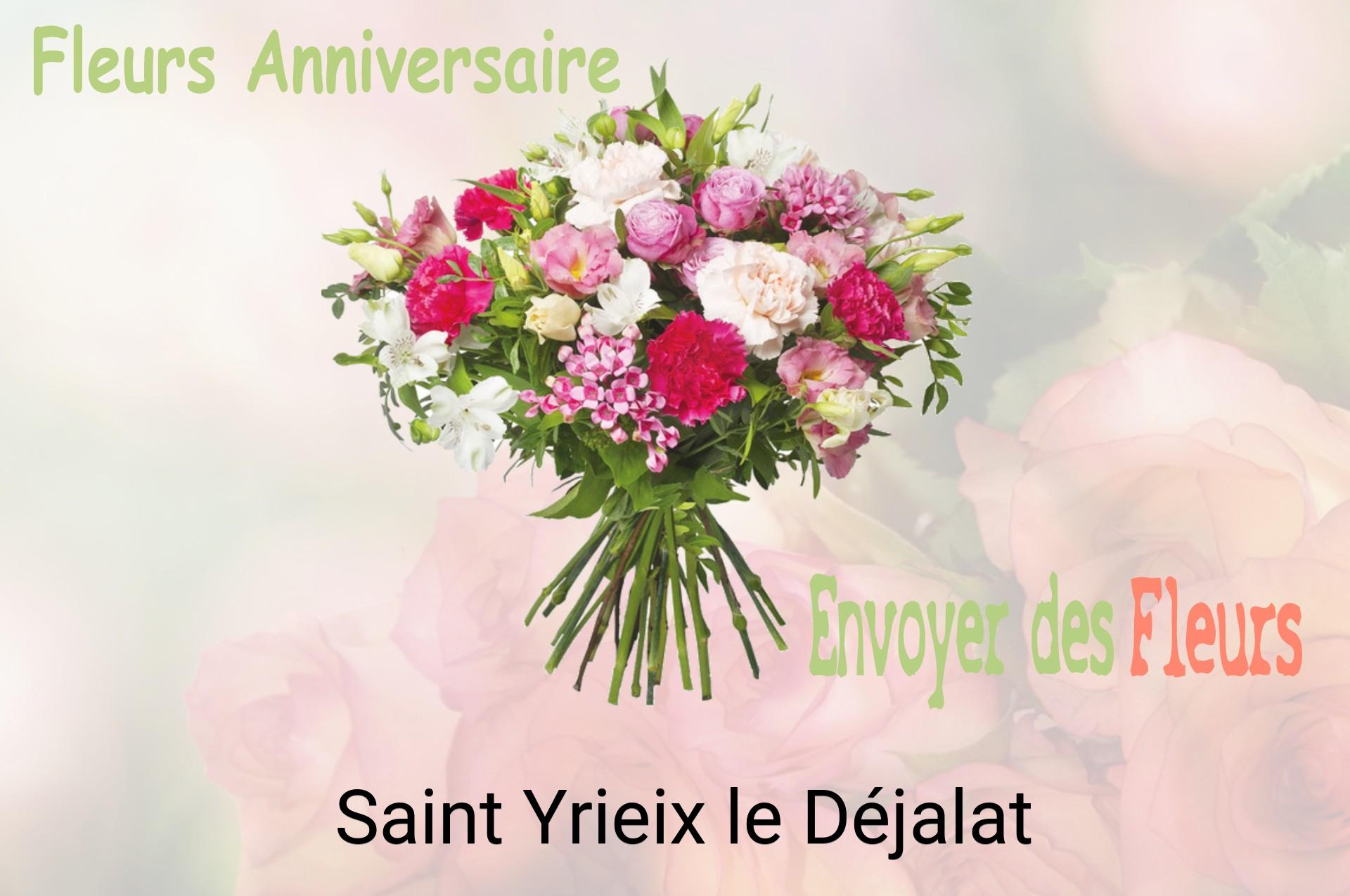 Bouquet de fleurs d’anniversaire livré à Saint-Yrieix-le-Déjalat