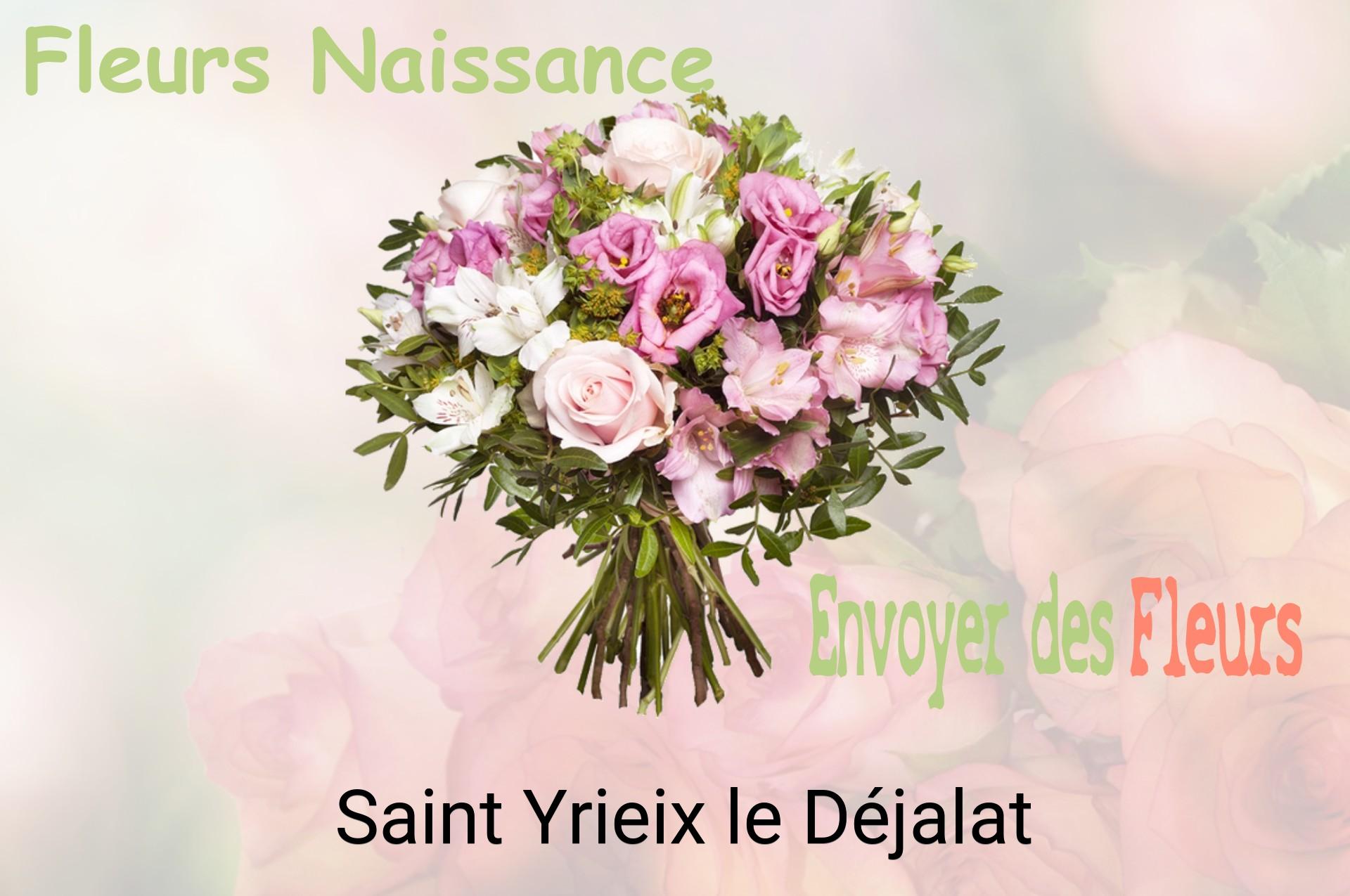 Bouquet de fleurs de naissance livré à Saint-Yrieix-le-Déjalat